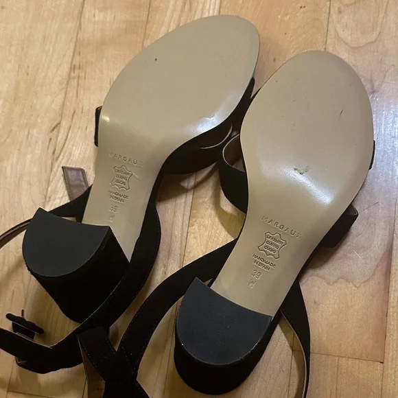 Margaux Black City Sandals - Picture 4 of 5